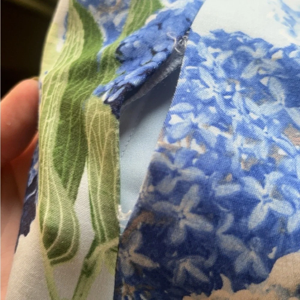 CeCe Hydrangea Cutout Dress Spring Meadow - Picture 5 of 7